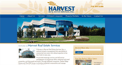 Desktop Screenshot of harvestres.com