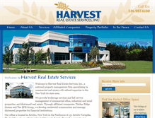 Tablet Screenshot of harvestres.com
